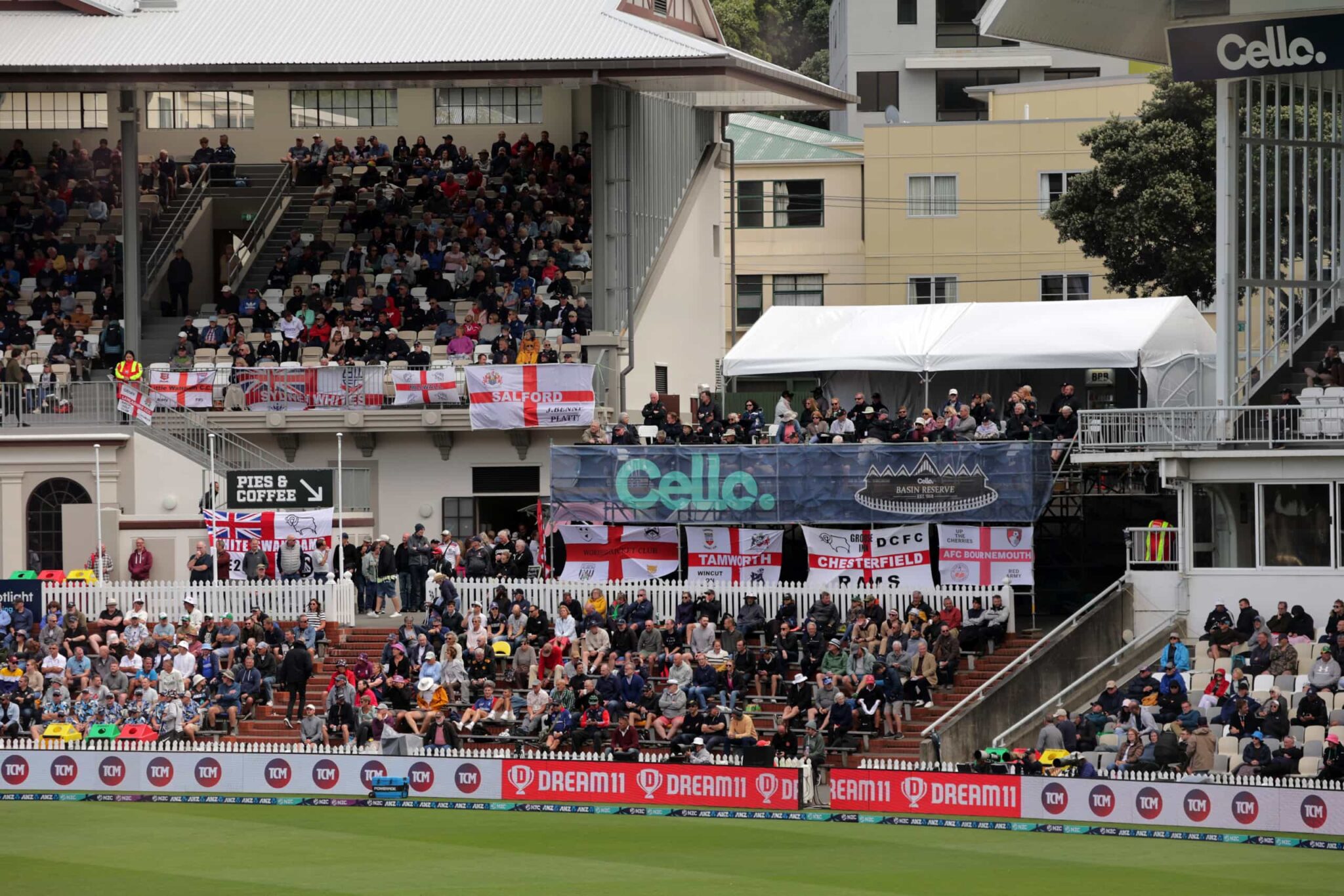 Blackcaps Vs England Test Match - Wellington Basin Reserve